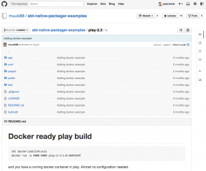Play Framework Dockerize